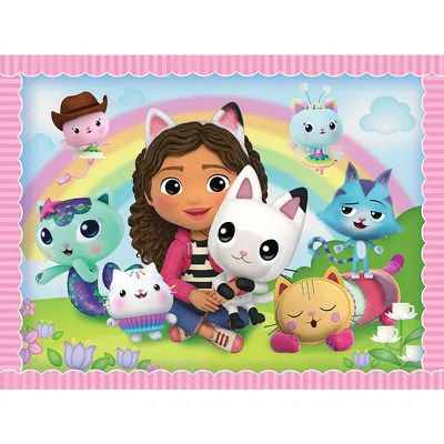 Puzzle 2 in 1 - Gabby's Dollhouse - Gabi si prietenii ei