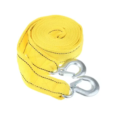 Franghie universala, tractare auto, suspendare hamac, lungime 3 m, capacitate tragere 3 tone, 2 carlige prindere