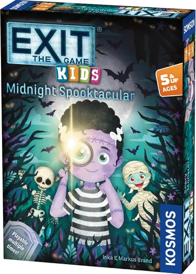 Joc de societate Exit: Midnight Spooktacular - Pentru copii