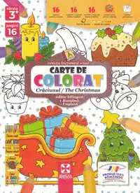 Carte de colorat: Crăciunul / The Christmas - Paperback