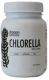 Chlorella, 400 mg, 200 tablete, Dragon Superfoods