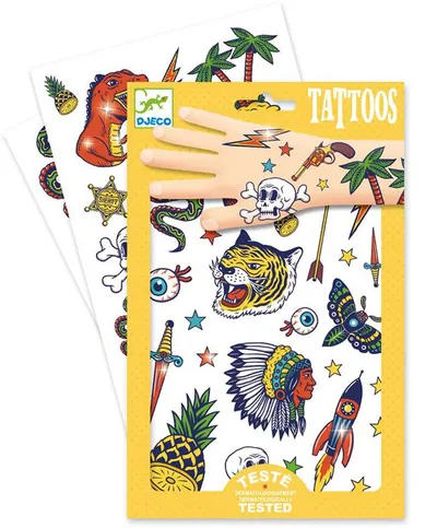 Tatuaje pentru copii Djeco - Bang Bang