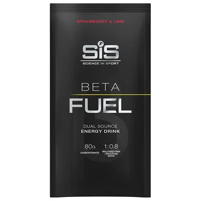 Bautura energizanta cu capsuni si lime Beta Fuel 80, 82g, SiS