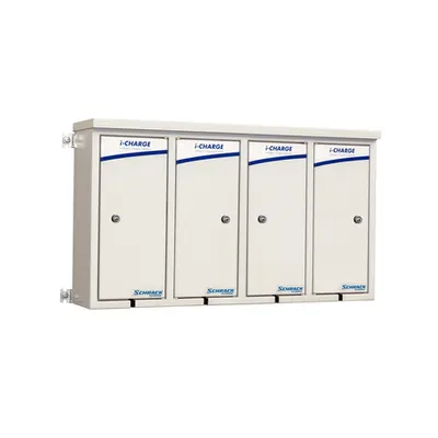 i-CHARGE easy pack 4x Schuko 3,7kW, cu incuietoare usa