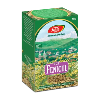 Ceai de fenicul D123, 50g, Fares