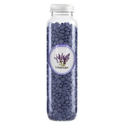 Ceara dura tip granule pentru epilare profesionala 180 g Lavender