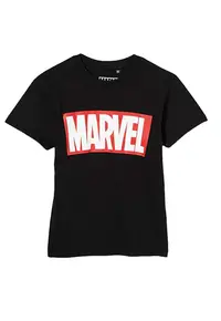 Tricou pentru copii - Bumbac - 8 ani - Negru - 128cm