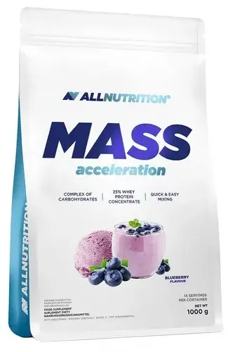 Mass Acceleration Gainer, coacăze, 1 kg, AllNutrition