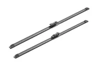 Set stergatoare parbriz BOSCH AeroTwin A100S 3397007100, lungime 700 mm, 650 mm, fara carcasa, cu colier