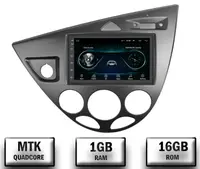 Navigatie Ford Focus 1 (1998-2004), Android, P-Quadcore 1GB RAM + 16GB ROM, 7 Inch - AD-BGP1001+AD-BGRFR0292DIN