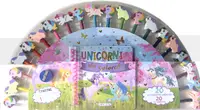 Unicorni. Carte de colorat cu 20 de creioane