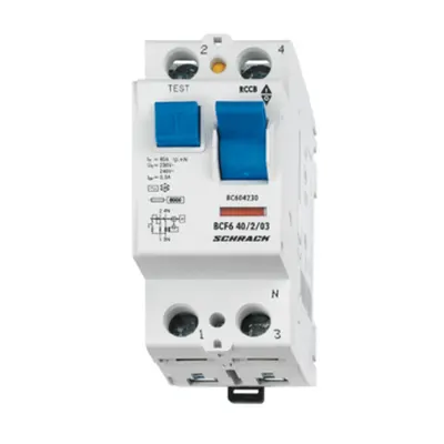 Intreruptor diferential 25A 2poli 100mA