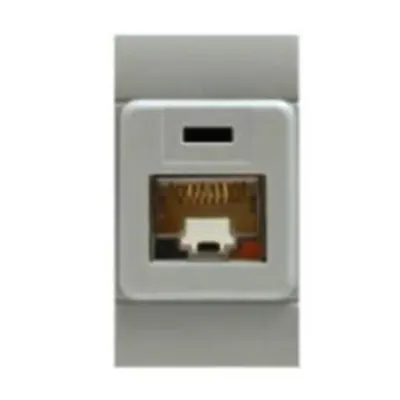 Rj45 Outletncat.5 Unshielded (utp) Grey