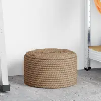 vidaXL Frânghie din iută 100% 10 mm 100 m
