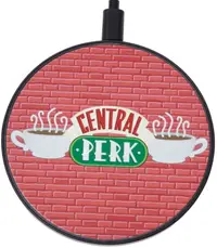 Încărcător wireless Warner Bros - Central Perk Friends, 10W, rosu