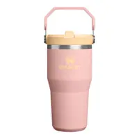 Termos piersică din oțel inoxidabil 600 ml IceFlow™ Flip Straw 2.0 Tumbler Peach Rose – Stanley