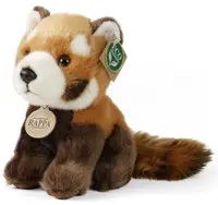 Jucărie de plus Rappa Eco Friends - Panda roșu, așezat 18 cm