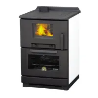 Soba de gatit C10 Alb cu plita si cuptor - 7.5 kW