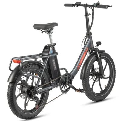 Bicicletă electrică pliabilă MAXTRON MULE, anvelope groase de 20", 7 viteze