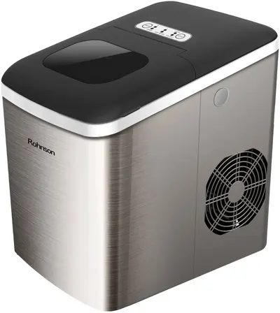 Aparat de gheață Rohnson - R-40012, 105W, 1.8 l, argintiu