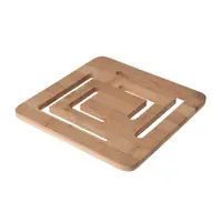 Suport din Bambus pentru Vase Fierbinți – 20x20x1 cm, Excellent Houseware