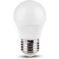 Bec LED smart E27 G45 4.5W RGB alb cald si rece V-TAC SKU-2755