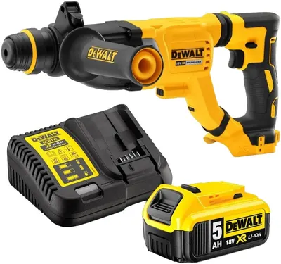 Perforator fără perii cu acumulator DeWALT - DCH263P1-QW, 1x5.0 Ah Li-ion