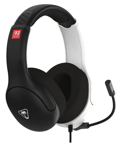 Căști de gaming Turtle Beach - Airlite Fit, Switch/Switch 2, alb-negru