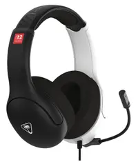 Căști de gaming Turtle Beach - Airlite Fit, Switch/Switch 2, alb-negru