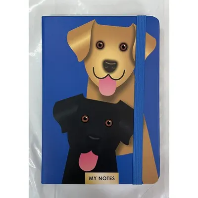 Lined Journal with Dogs