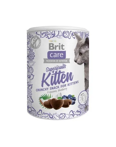BRIT Care Cat Snack Superfruits Kitten recompense pentru pisoi 100 g