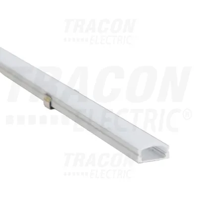 Profil din aluminiu pentrubenzi LED, plat LEDSZPS10 W=10mm