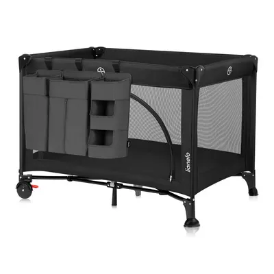 Organizator multifunctional Lionelo Sidepocket L Gri, 3 parti independente cu multiple buzunare, universal, 58x11x58 cm