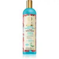 Natura Siberica Limonnik, Ginseng & Biotin șampon impotriva caderii parului 400 ml