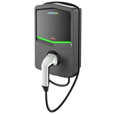 Statie de incarcare auto EV Gewiss GWJ3013A, cu montaj pe perete, alimentare la 400V, putere maxima de incarcare 11kW, 5ml cablu