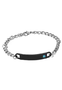 Bratara 4089 inox - Argintiu - lungime 22 cm