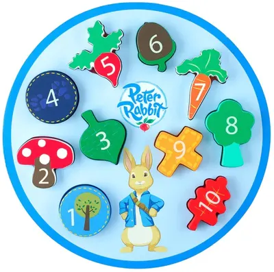 Sortator de lemn Orange Tree Toys - Peter Iepurașul
