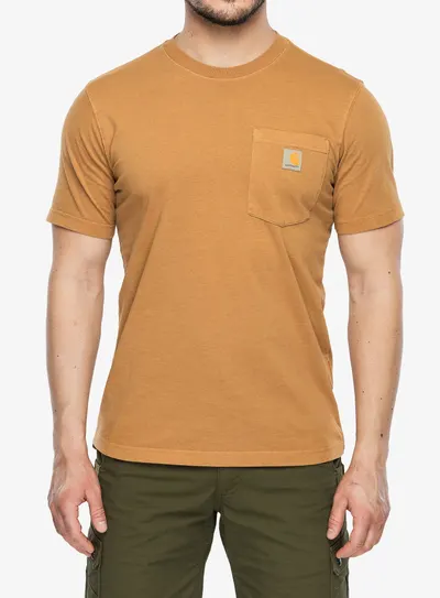 Koszulka bawełniana Carhartt Irvine Relaxed Garment Dyed T-Shirt