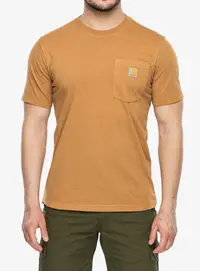 Koszulka bawełniana Carhartt Irvine Relaxed Garment Dyed T-Shirt