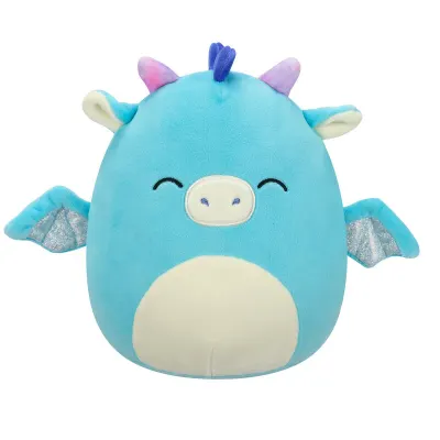 Jucarie de plus, Squishmallows, Dragonul Tatiana, 19 cm
