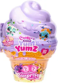 Set de joacă Moose Makery Yum Yumz - Animal de companie parfumat, 6 buc, sortiment