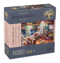 Puzzle din lemn Trefl din 500+1 de piese - Antichități în cameră