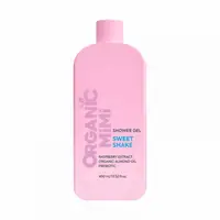 Gel de dus cu extract de zmeura si ulei de migdale Sweet Shake, 400ml, Organic Mimi