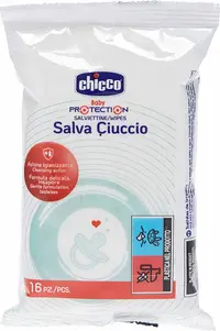 Chicco Servetele umede pentru suzete 16 buc./pachet 7921/00007921000000