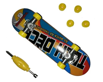 Skateboard pentru degete Raya Toys, asortiment