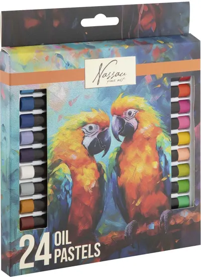 Pasteluri cu ulei Nassau - 24 buc