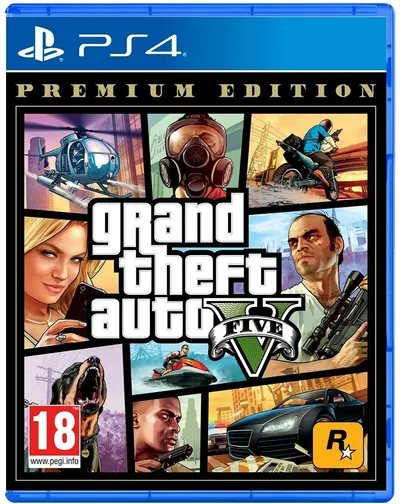 Grand Theft Auto V - Premium Online Edition (PS4)