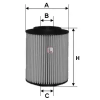 Filtru ulei SOFIMA S 5028 PE