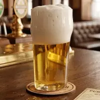 Pahar de Bere Jumatate de Portie , 365 ml - Cadoul Amuzant Perfect