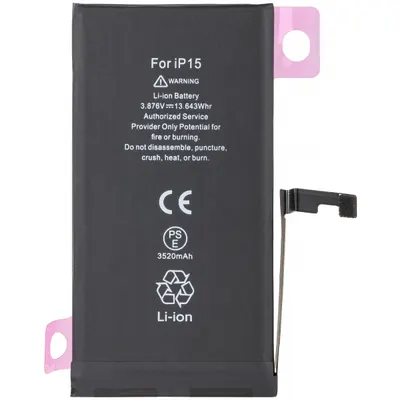 Acumulator Apple iPhone 15, Diagnostic High Capacity